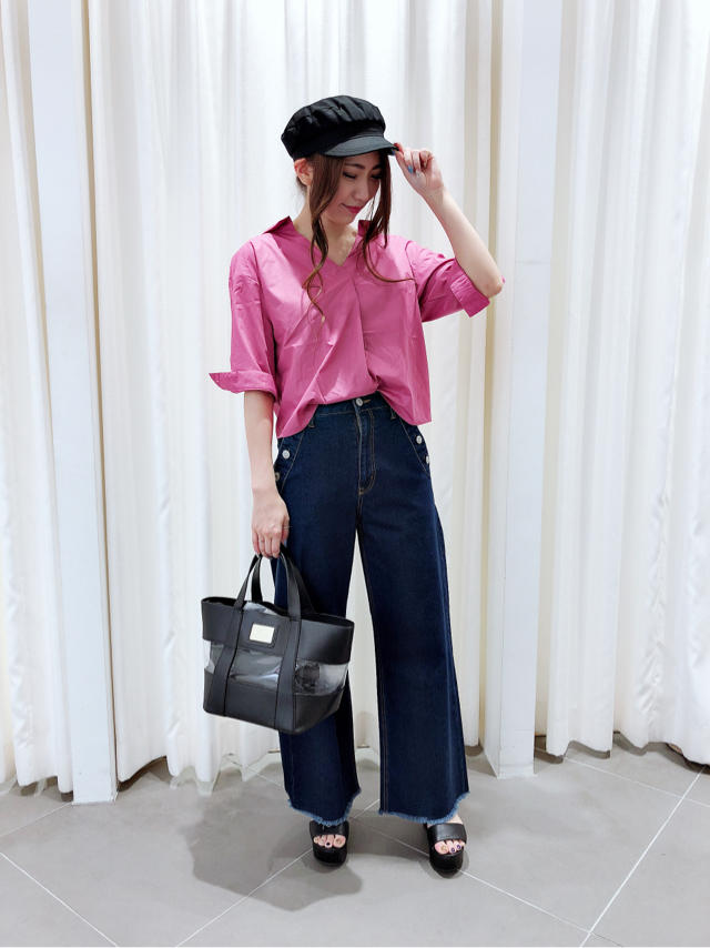 再入荷♡バックリボンシャツ♡Kajikaji