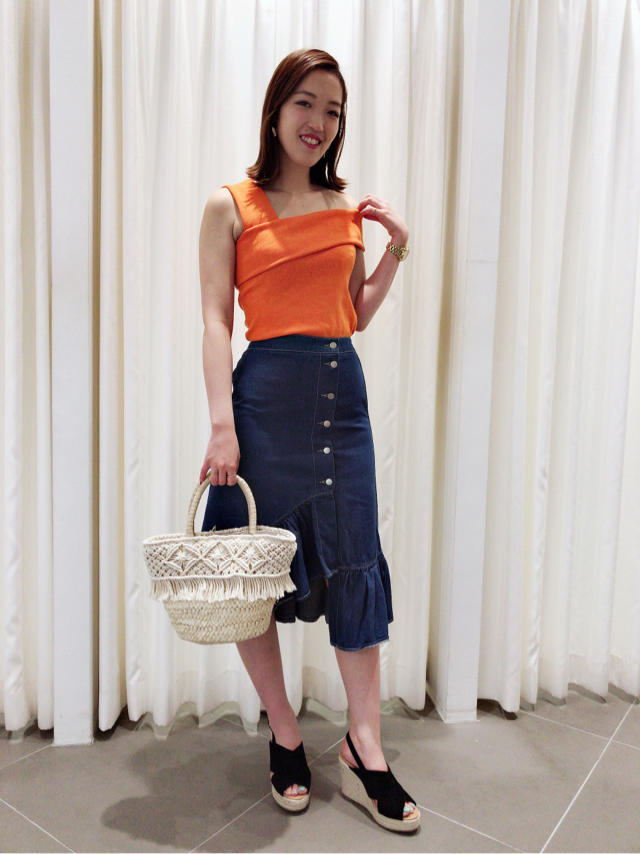 summerコーデ !! ワンショルtops ♡ NewNail