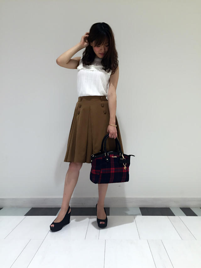 大人可愛い清楚コーデ♡
