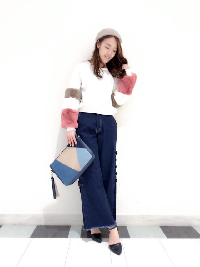 3段袖ファートップス♡本日よりノベルティ♡KTD