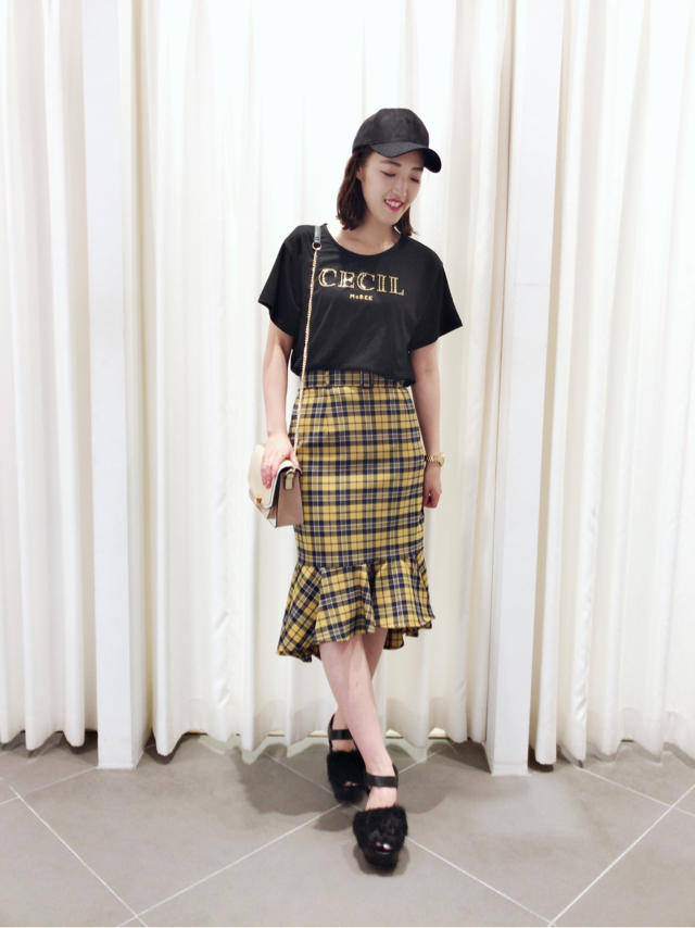 新作♡ チェックチューリップスカート♡ KTD