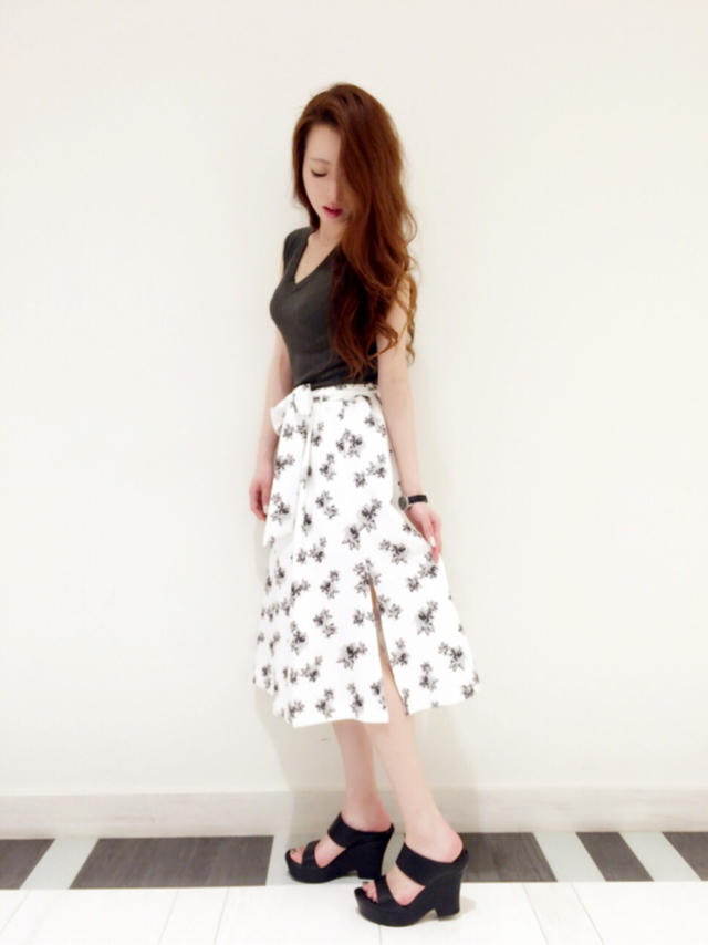 動く度に美脚が叶う…夢のようなスカーチョ♡misato
