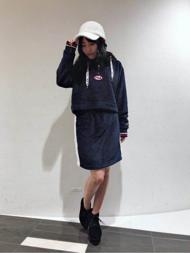 FILAコラボアイテム！ボアセットアップ♡♡♡