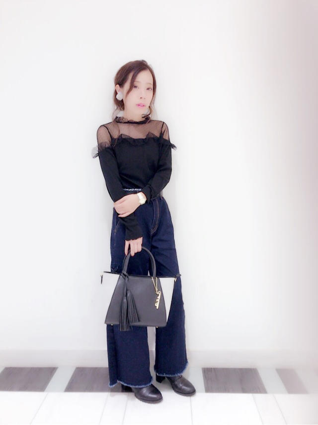 チュール切り替えTOPS♡misato