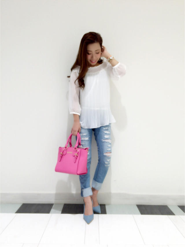 white×denim♡make…♡misato