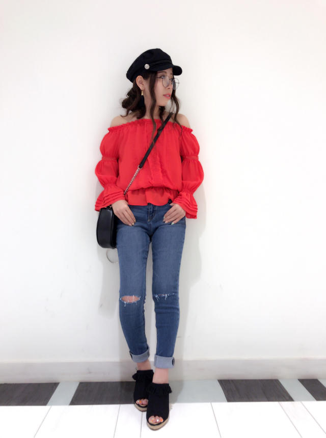 夏に着たいred♡misato