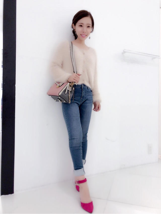 キラキラ♡ラメ入りシャギーニット♡misato