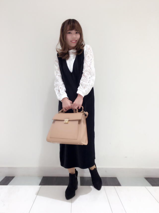 インナーセットワンピ♡着回しコーデ！