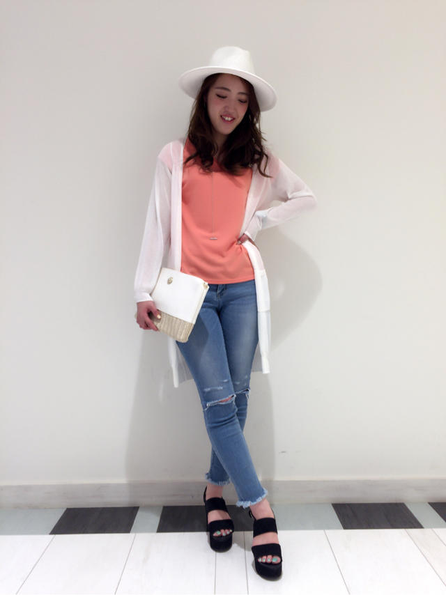 ロングカーデ 店頭code ♡