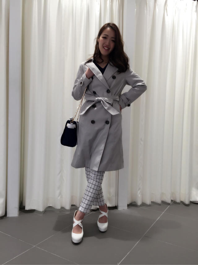 ロングスプリングcoat ♡ K
