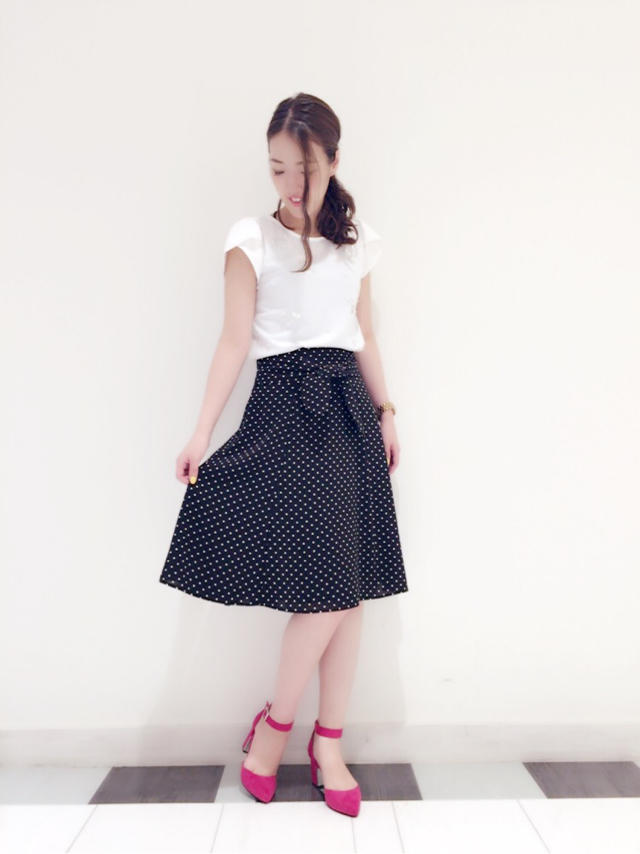 mixビーズフラワーカットソー♡夏休み♡KTD