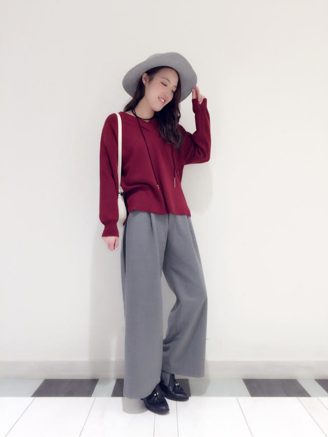 new Vあきニットソー ♥