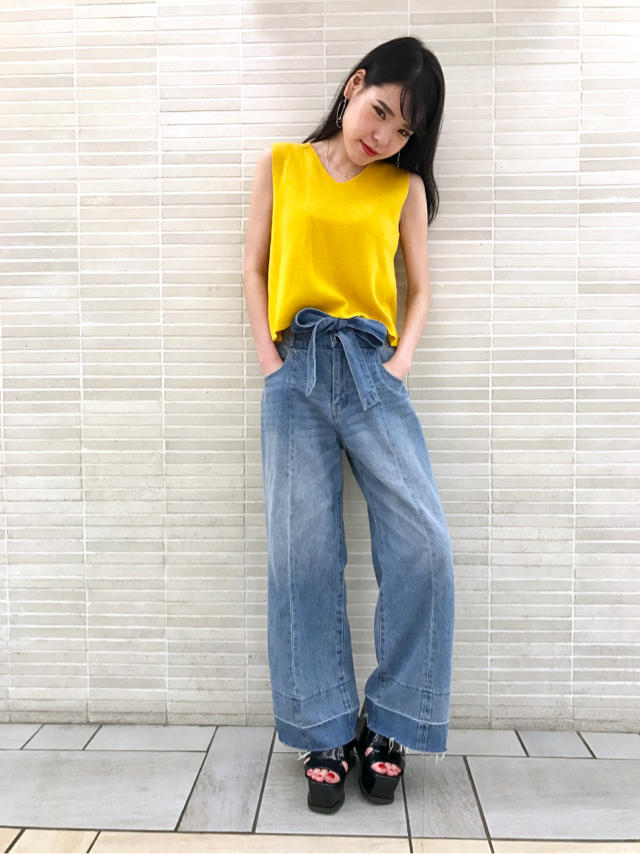 ニットトップス♡つな