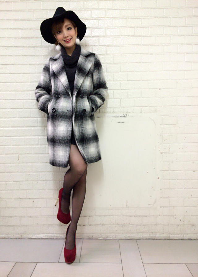 再入荷♡チェックコート(*^◯^*)