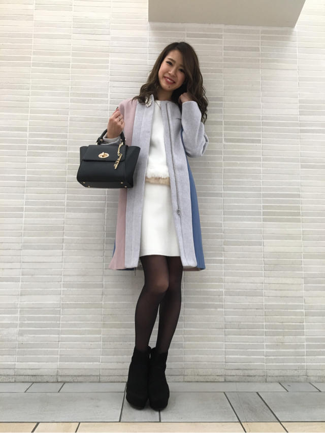 カタログ掲載商品♡ファーニットセットアップ♡切り替えデザインコート♡Junko