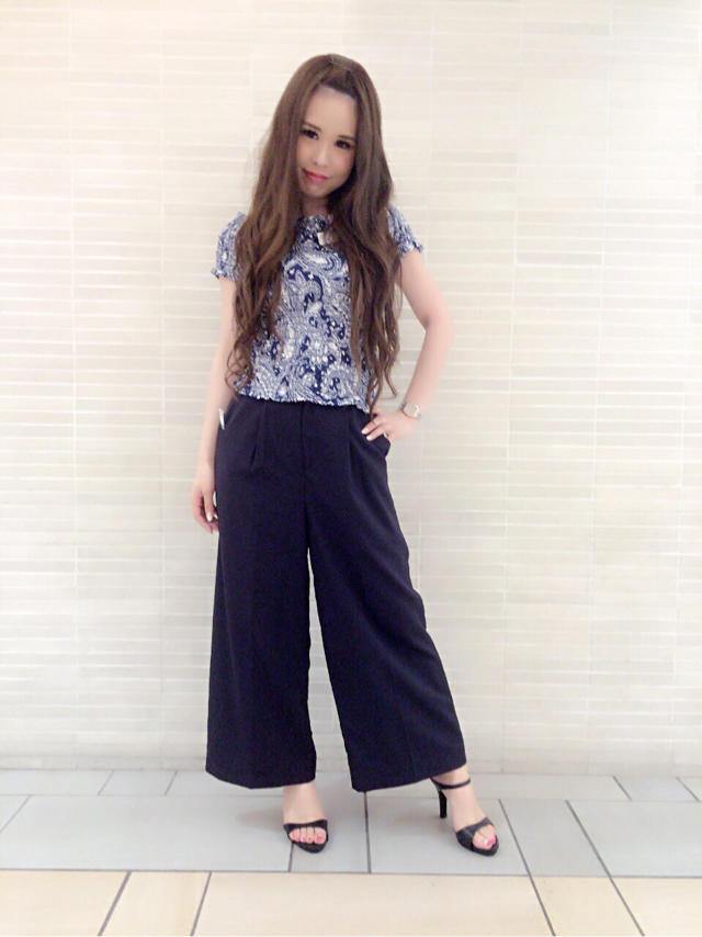 ペイズリー柄トップス♡YUKIE