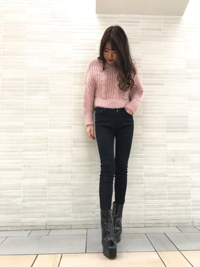 モールフェザーニット❤︎つな