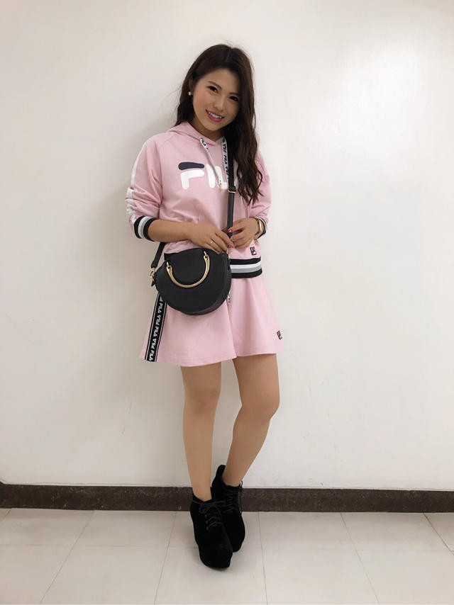 大人気のFILAコラボアイテム！裏毛セットアップ♡satou