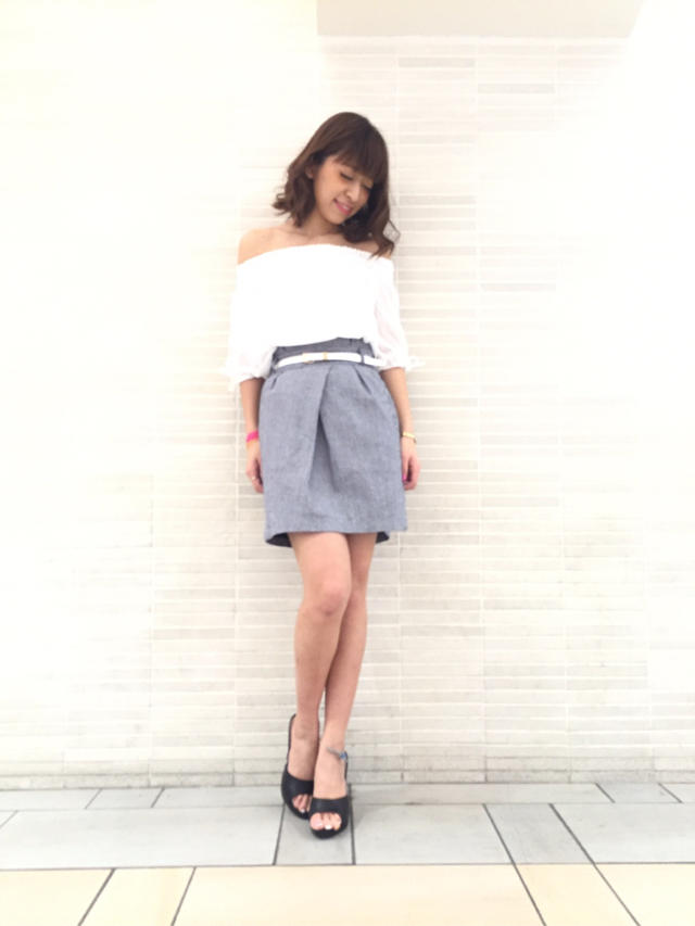 夏にも使える\( ¨̮ )/♡ブラウスコーデ♡Kana