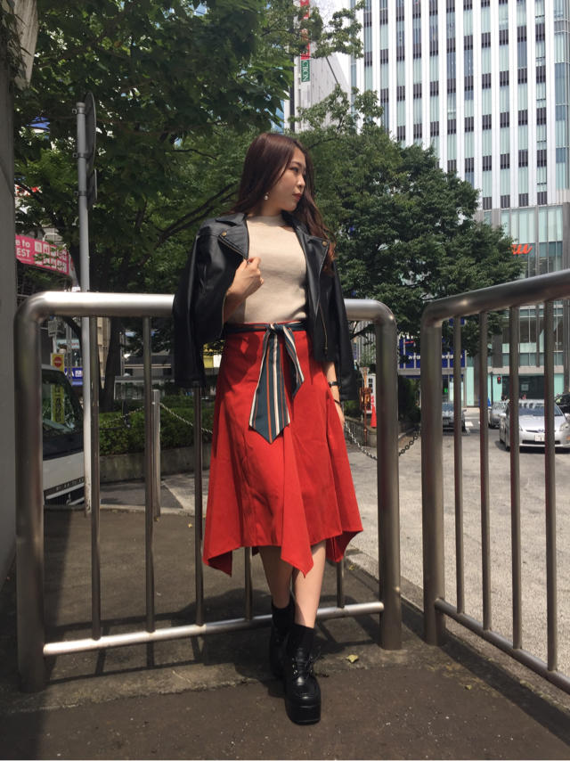 スカートがポイント秋のトレンドコーデ♡♡  AYU