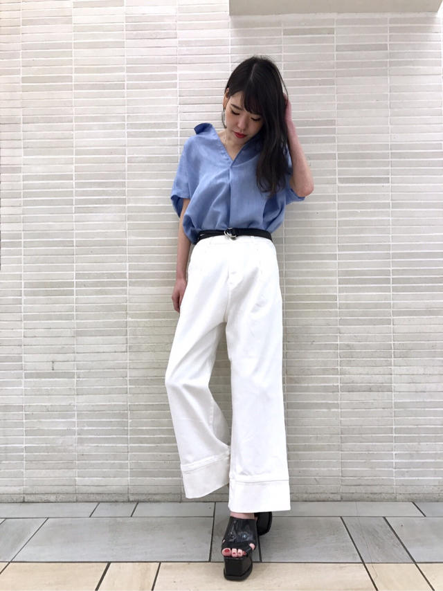 これからの時期に大活躍★スキッパーシャツ☆Misaki