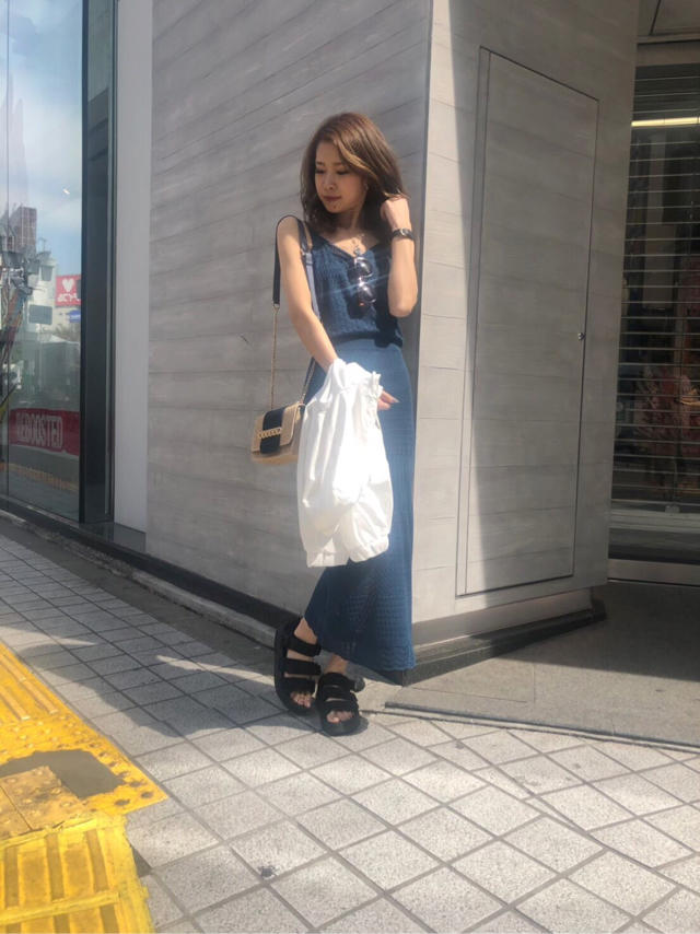 夏を先取り！かぎ針風ワンピース♡nana