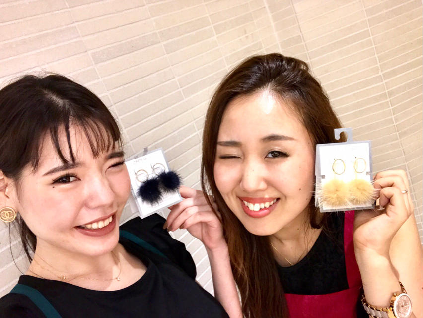 ファーピアス♡つな