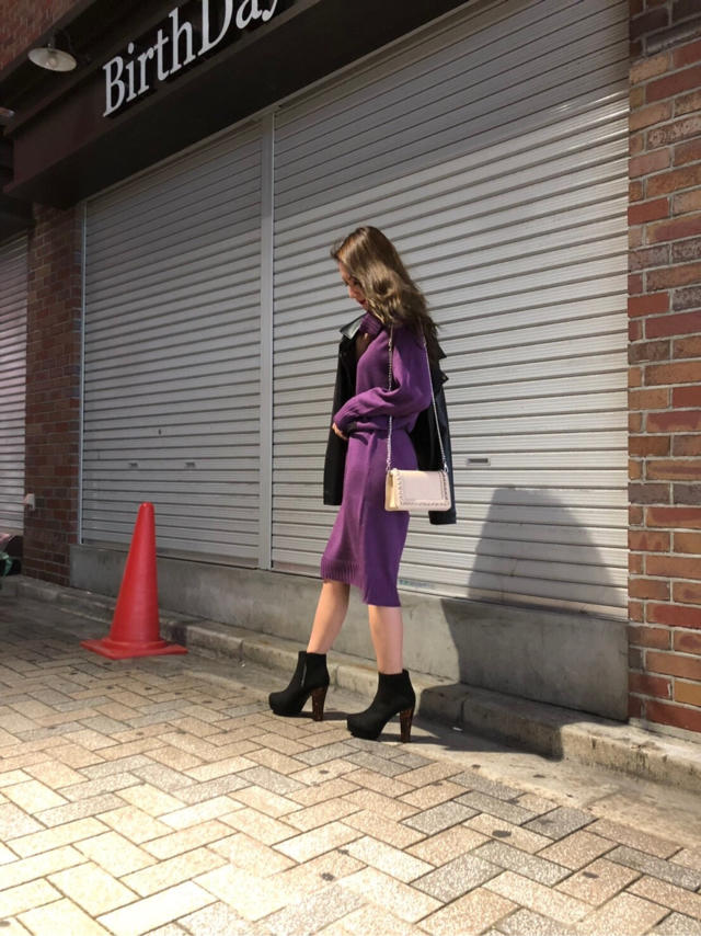 ニットワンピ♡akane