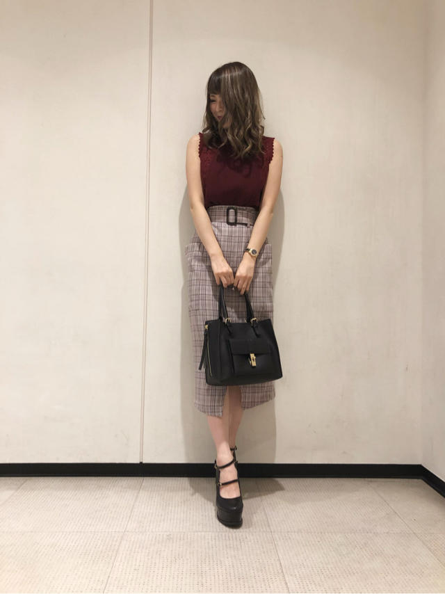 秋先取りデートコーデ❤︎❤︎島田
