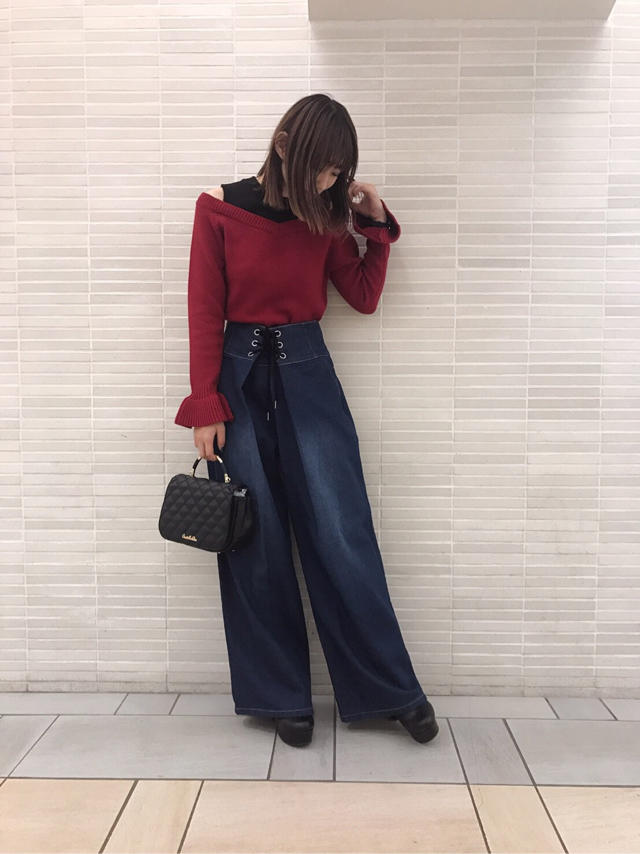 新作コーデ❤︎つな