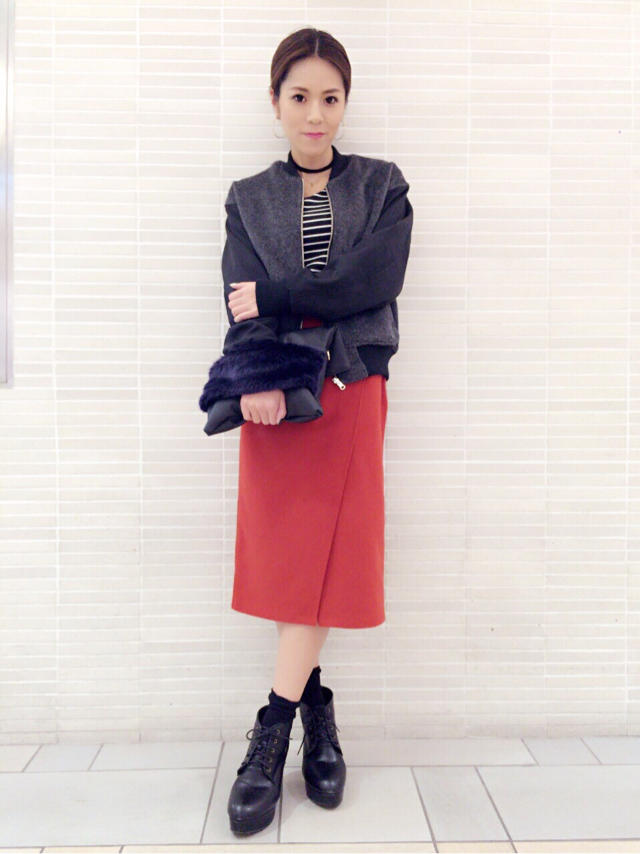 YUKARI店長着用新作スカート♡ERIKA