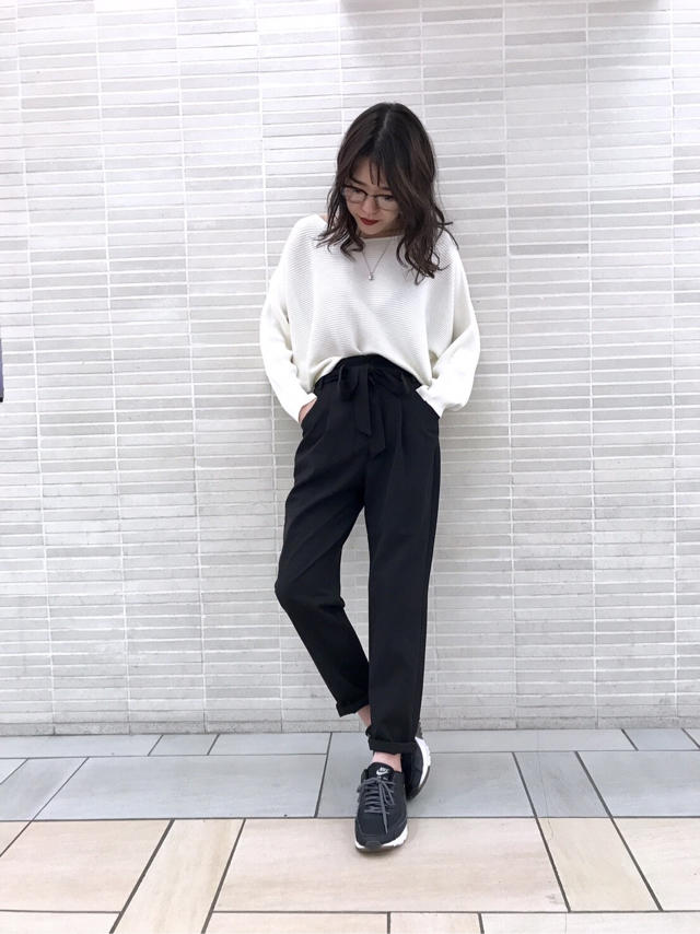 ゆるっとシルエットが可愛いドルマンニット★Misaki