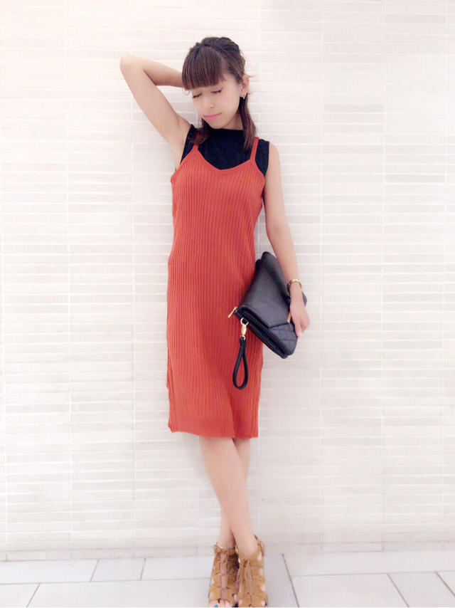 ニットキャミOP♡Asami