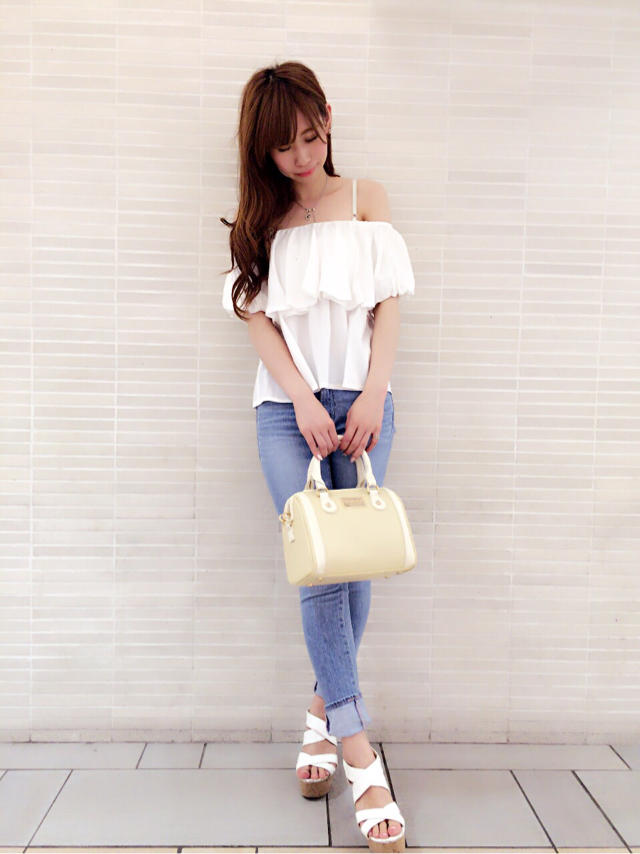 エスト店No.1♡大人気♡オフショルブラウス♡Misaki