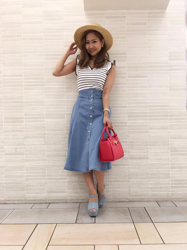 初夏の爽やかコーデ♡Junko
