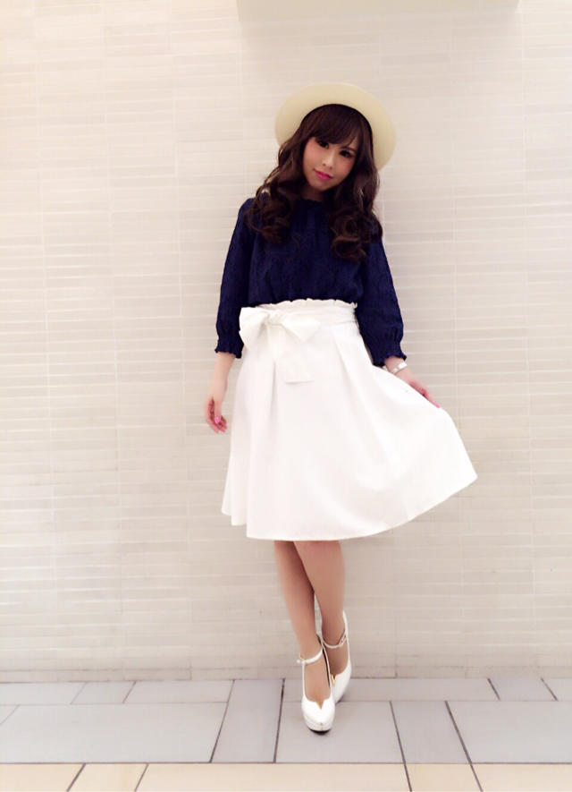 お上品コーデ☆New haircolor