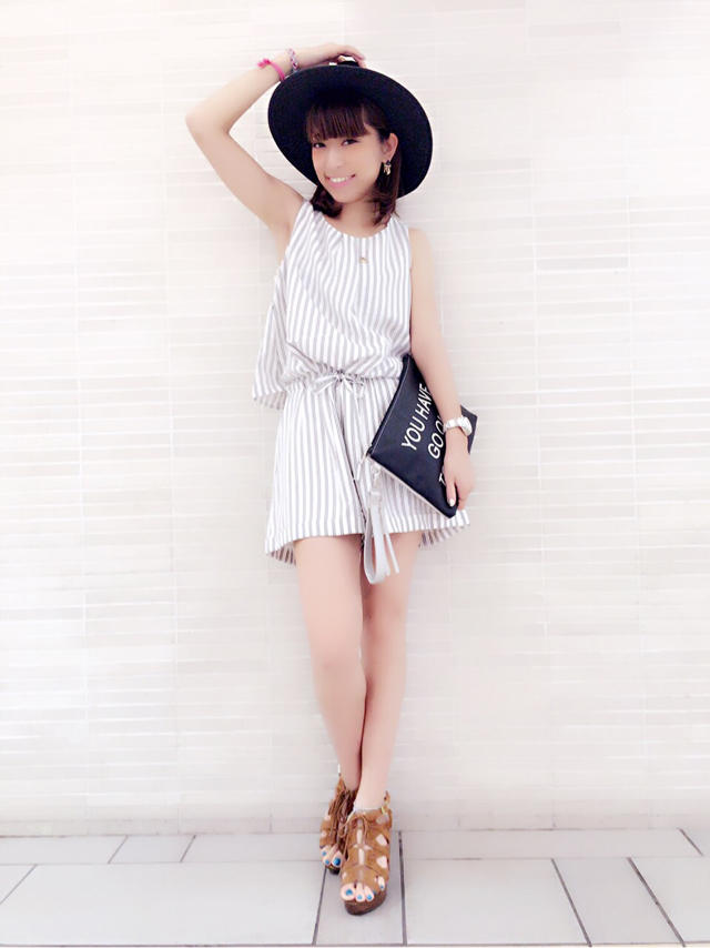 夏に楽ちん♡ロンパース✏︎Kana