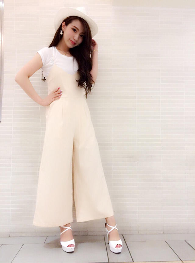 新作♡ワイドサロペット♡Misaki