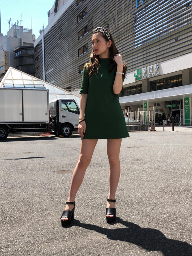 セクシーに決まる♡タイトワンピコーデ♡nana