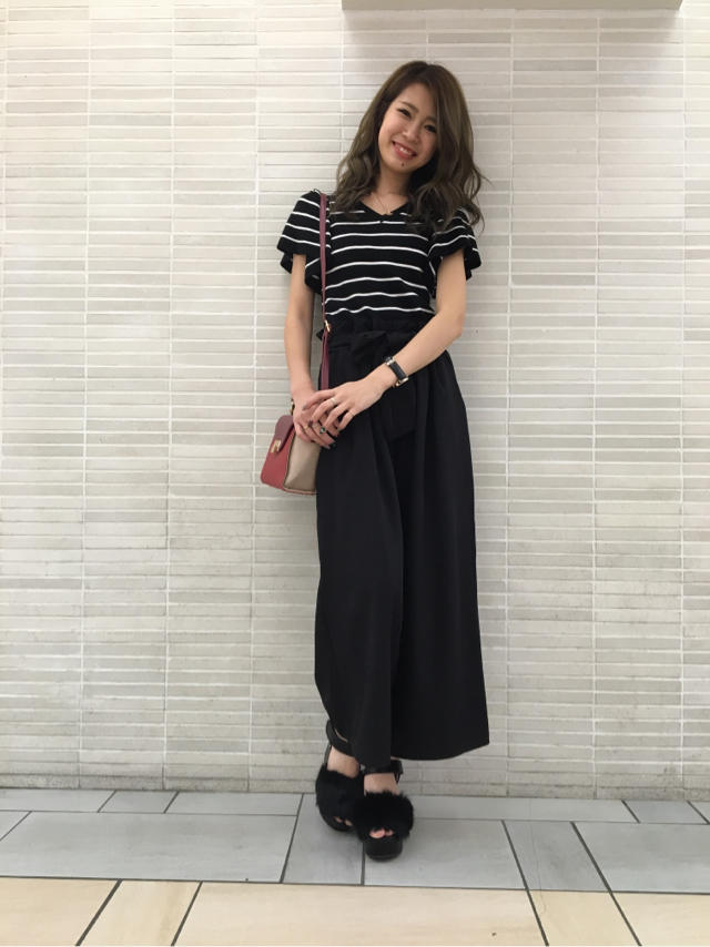 ワイドパンツドッキングオールドインワン☆★Junko
