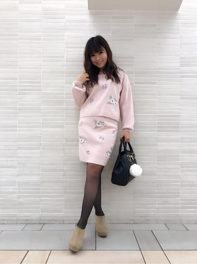 人気No.1！刺繍のセットアップ♡✎あやちゅん