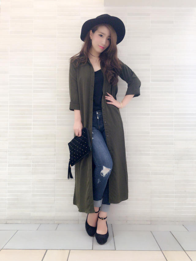 ロングシャツ♡Asami