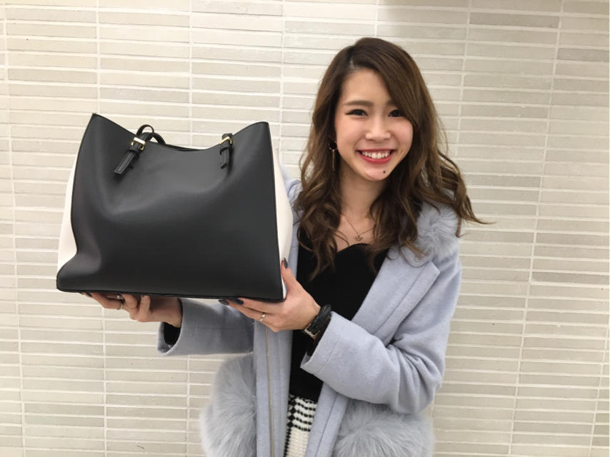 ミニポーチ付きトートバッグ♡Junko