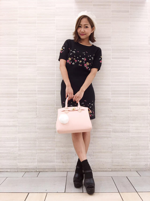花柄刺繍セットアップ♡つな