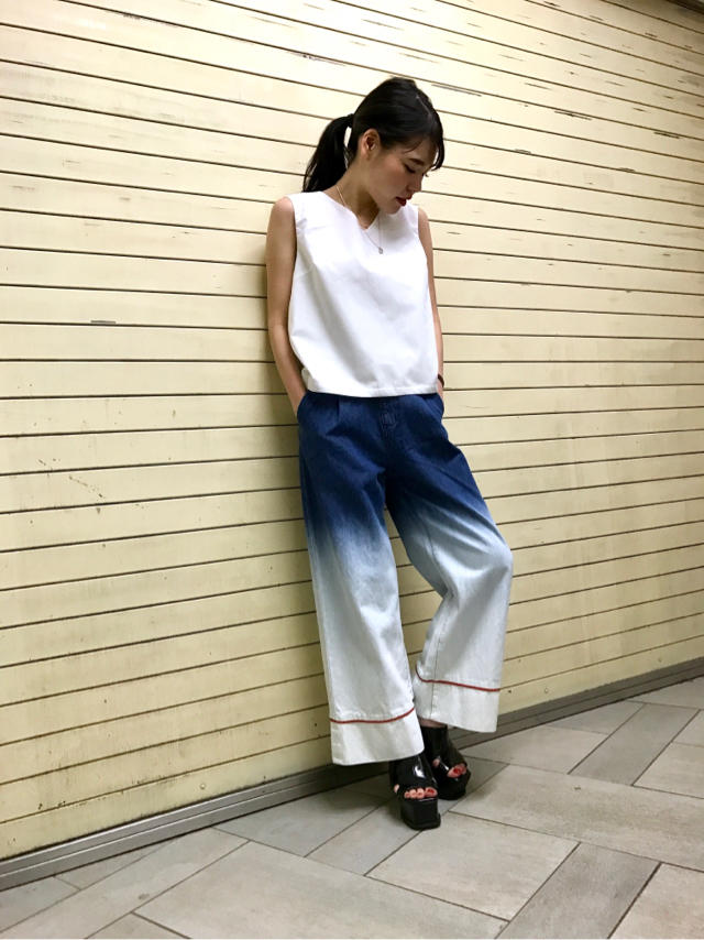 グラデーションワイドパンツ♡つな