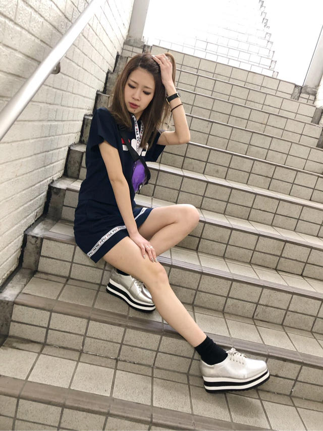 大人気FILAコラボ♡セットアップ♡nana