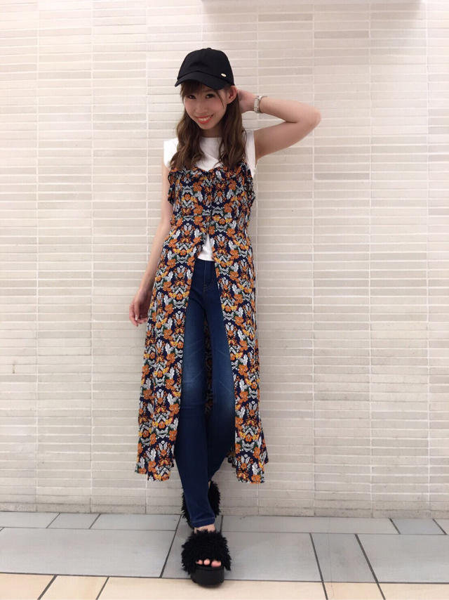花柄キャミソールワンピ♡Junko