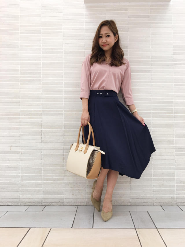 ウエストリボンで大人可愛いコーデに♡♡毎年恒例のイベントへ♡...✌︎ななみん