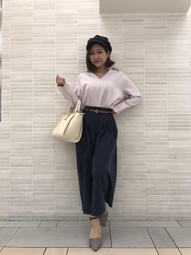 ベルト付きガウチョパンツ♡みい