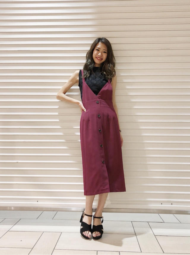 前ボタンジャンスカワンピ✩*junko着用♡･･･Nao